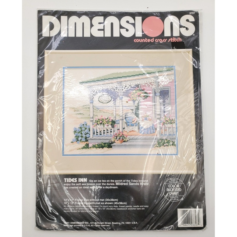 Dimensions Cross Stitch Kit 'Tides Inn' Mildred Sands Kratz